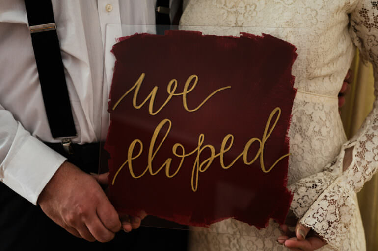 Vintage Elopement Styled Shoot