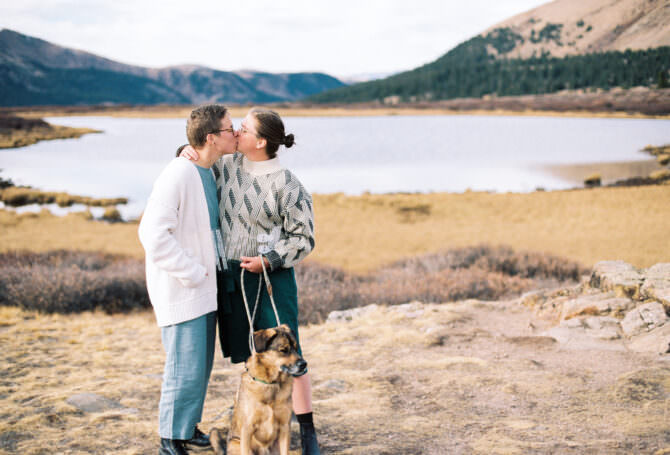 A Beautiful “Just Us” Elopement on a Mountaintop