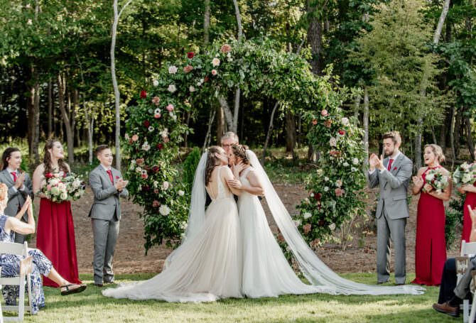 North Carolina Wedding Filled with Emotional Photography and Lush Greenery