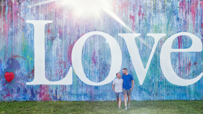 10 Instagram Walls Around the Country That Set the Scene for Engagement Photos