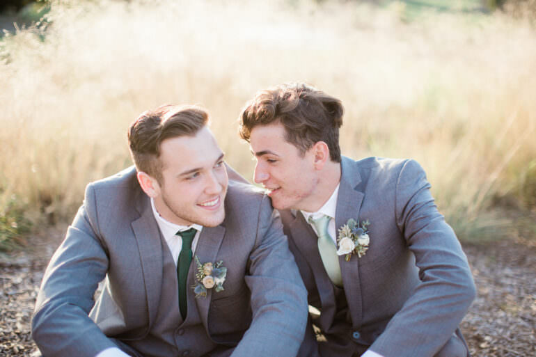 Nature Inspired Gay Wedding Styled Shoot