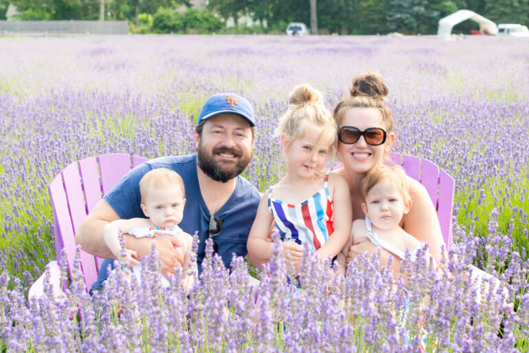Lavender by the Bay Family Photos
