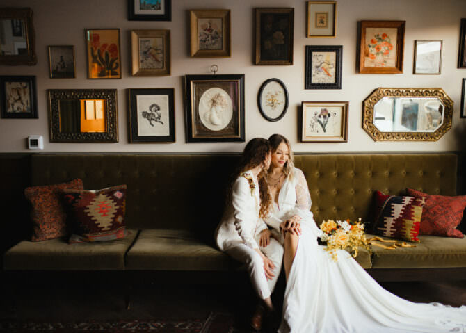 Sexy Elopement Style with Southwestern Vibes