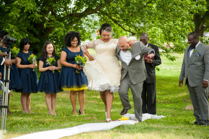 7 Modern Ceremonial Brooms for Your Wedding Plus a History Lesson on Jumping the Broom Tradition