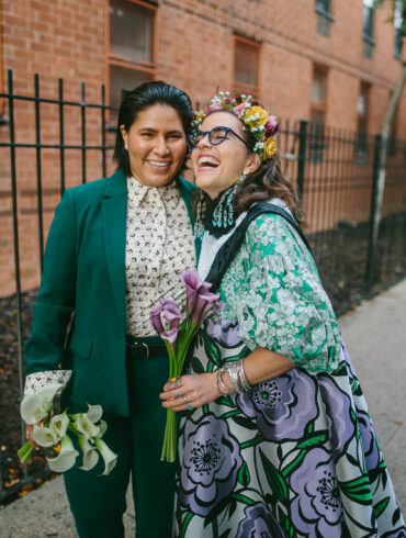 Nonbinary Queer NYC Wedding at Housing Works