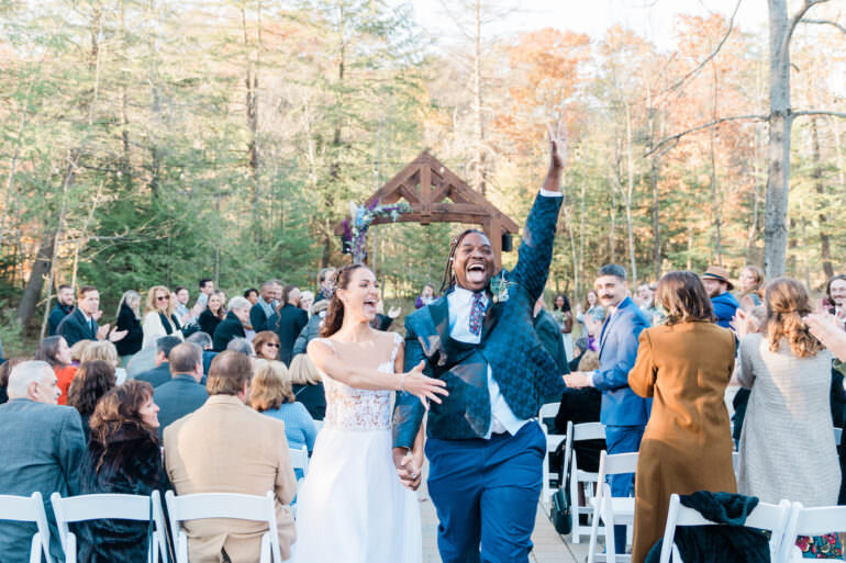 Purple and Blue Rustic Wedding in Pennsylvania