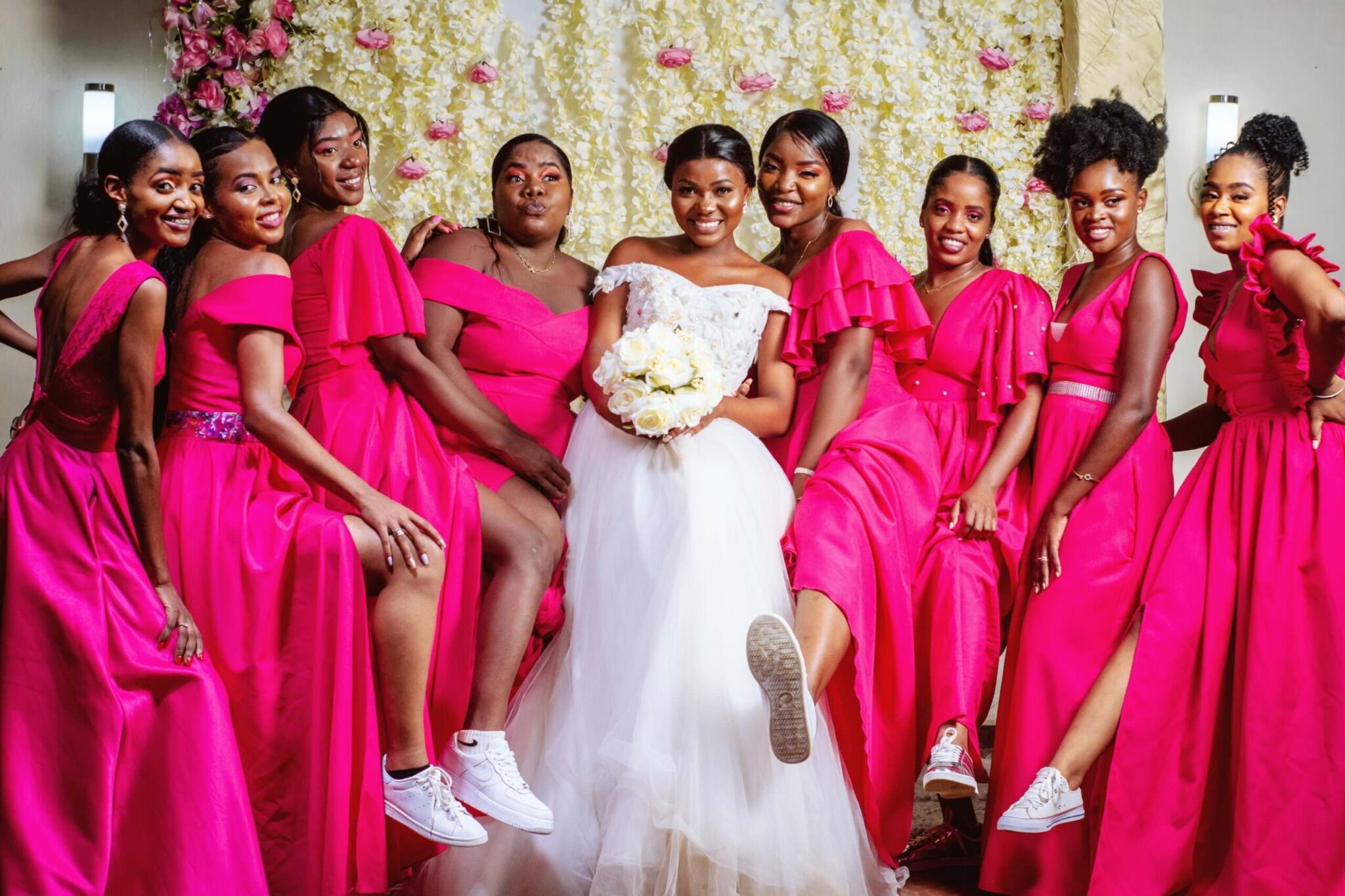 10 Hot Pink Wedding Party Dresses To Channel Your Inner Barbie | Love Inc. Mag