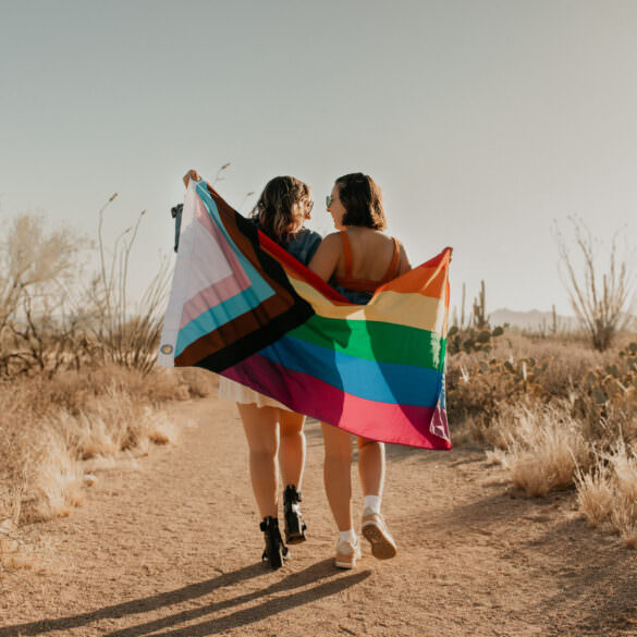 LGBTQ Desert Engagement Shoot Tuscon Arizona