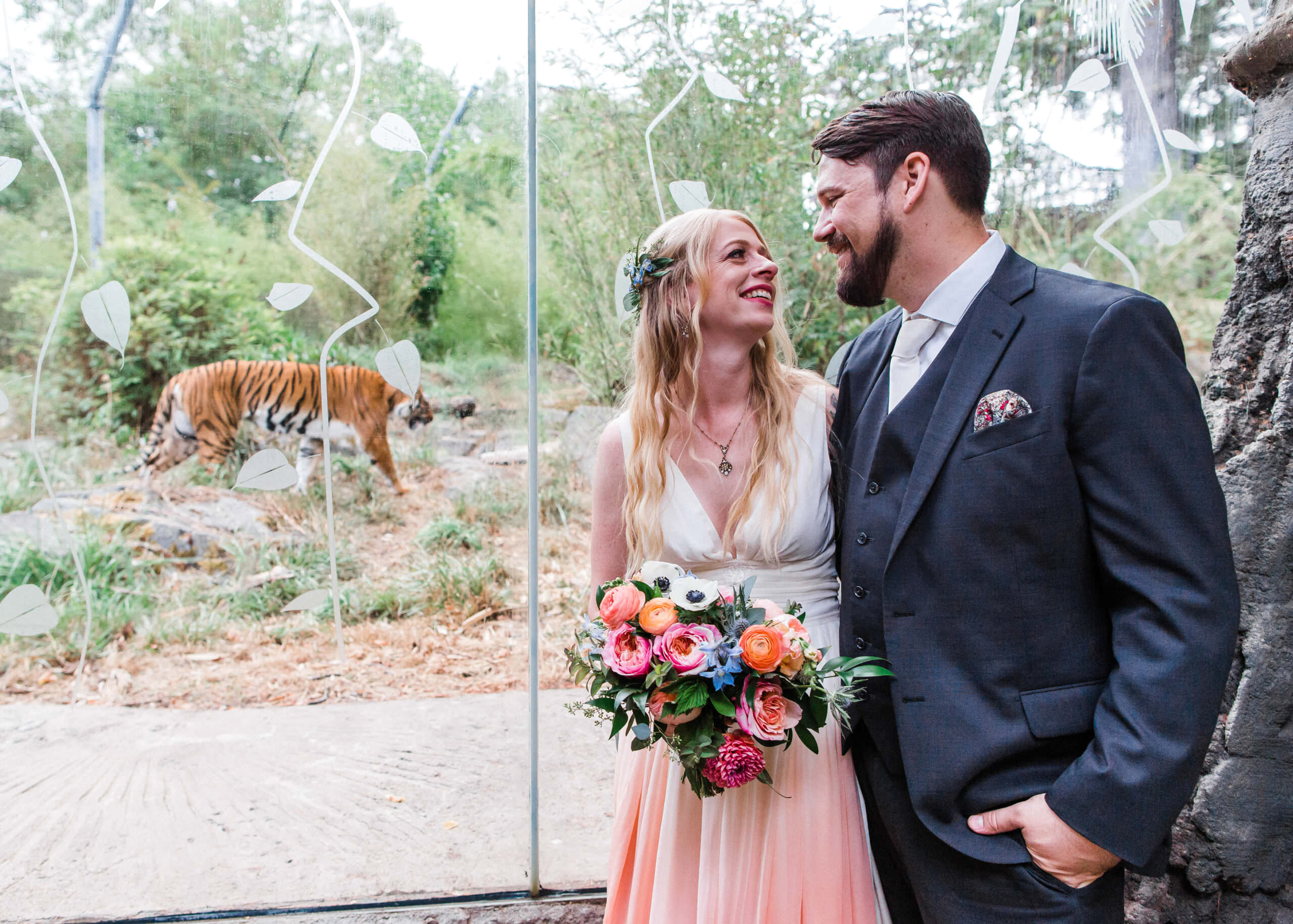 Seattle Woodland Park Zoo Wedding