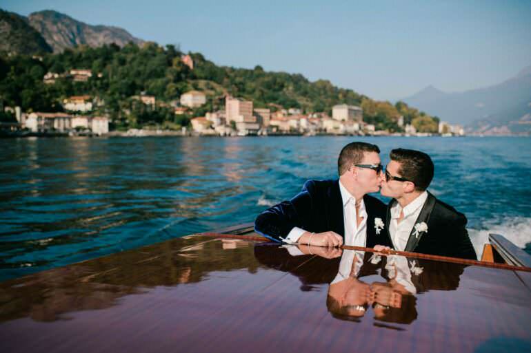 Lake Como Gay Wedding