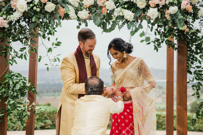 Sri Lankan Fusion Wedding in California
