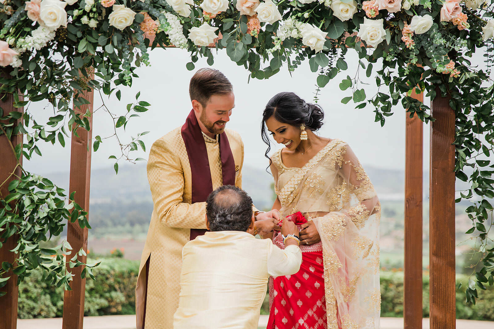 Sri Lankan Fusion Wedding in California
