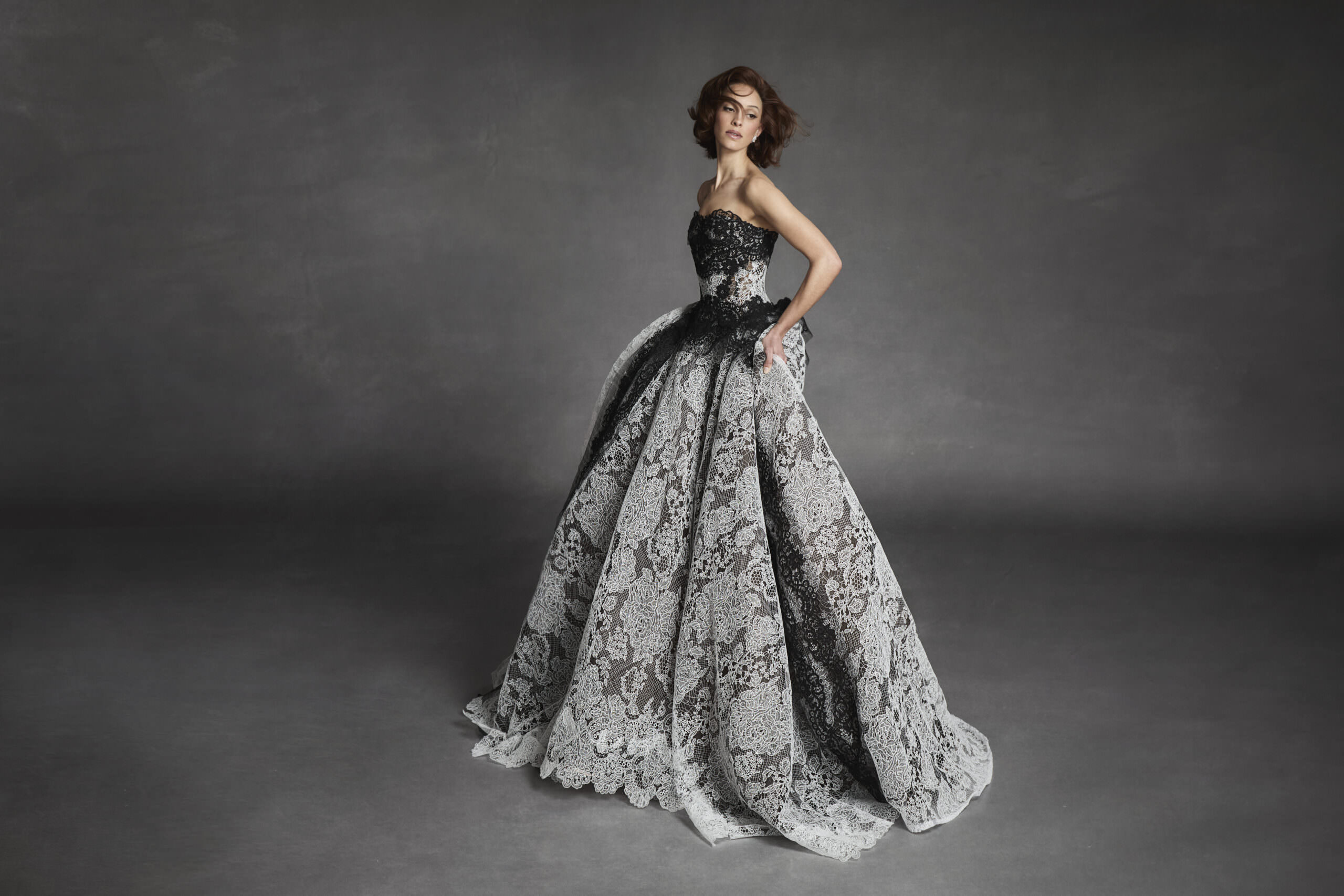 Spring 2025 Bridal Fashion Trends Black Wedding Dresses Jaclyn Whyte