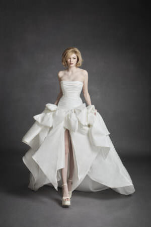 Spring 2025 Bridal Fashion Trends Dropped Waist Jaclyn Whyte