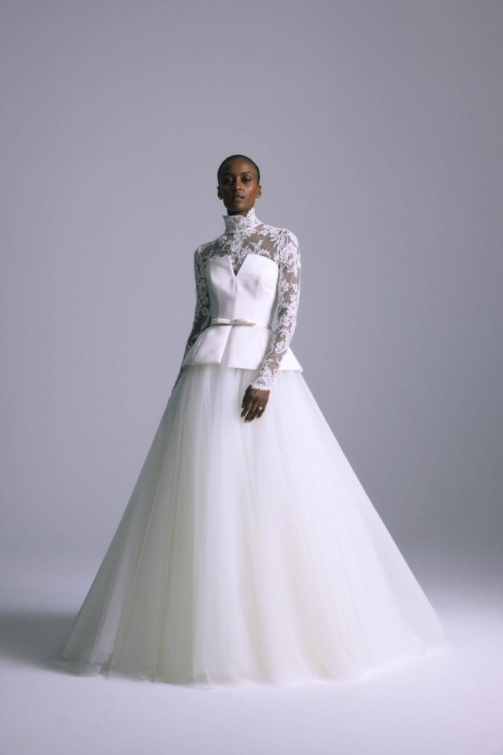 Spring 2025 Bridal Fashion Trends Peplum Amsale